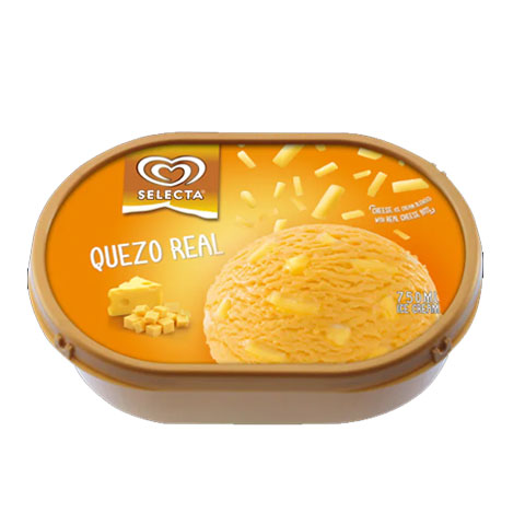 Ice Cream Quezo Real 750ml