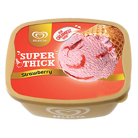 Ice Cream Super Thick Strawberry 1.3L