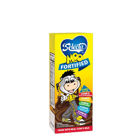 Moo Fortified Chocolate Milk Drink 245ml/24
