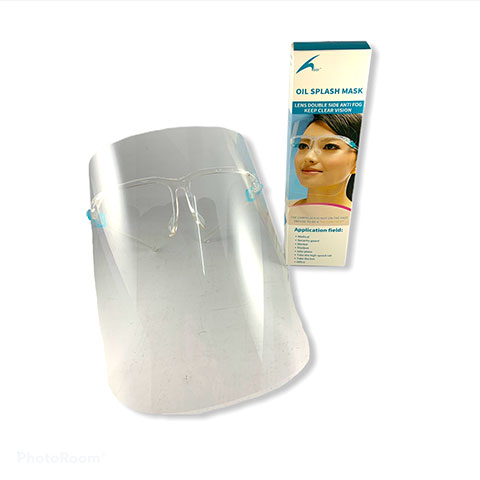 Hero Oil Splash Mask Face Shield