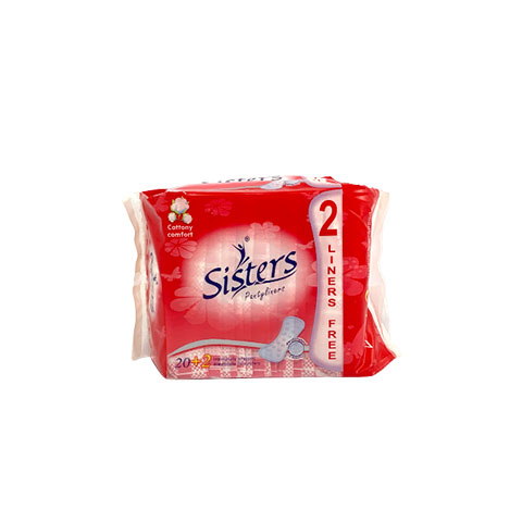 Panty Liner Cottony Comfort +2 Liners FREE Individually Wrapped