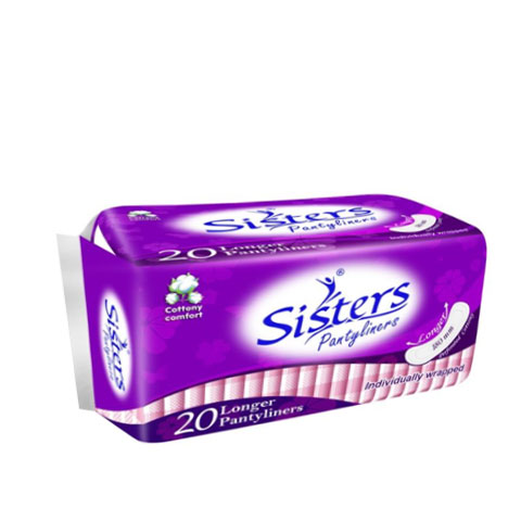Panty Liner Cottony Comfort Longer Individually Wrapped