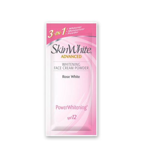 Whitening Face Cream Powder SPF12 Rose White