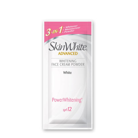 Whitening Face Cream Powder SPF12 White