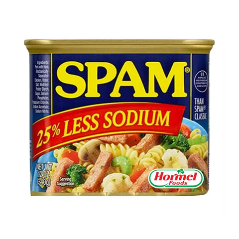 Luncheon Meat 25% Less Sodium