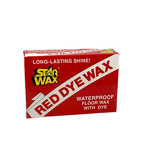 Waterproof Red Dye Floor Wax
