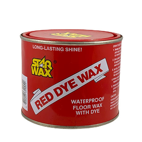 Waterproof Red Dye Floor Wax