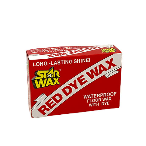 Waterproof Red Dye Floor Wax