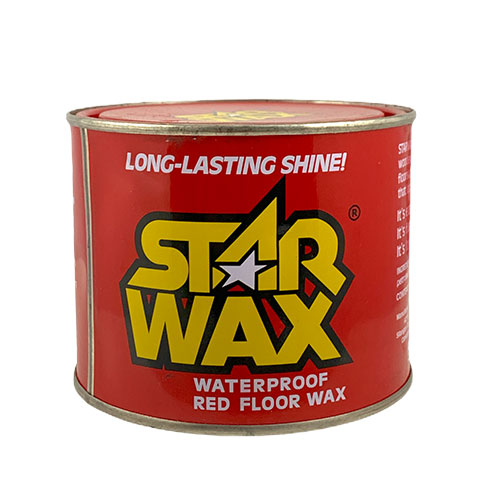 Waterproof Red Floor Wax