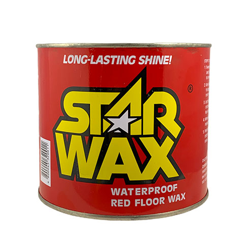 Waterproof Red Floor Wax