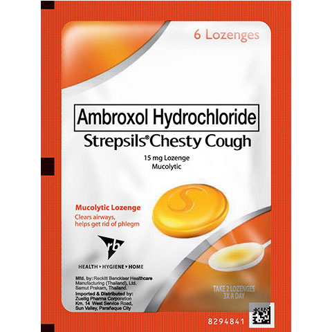 Lozenge Mucolytic Chesty Cough