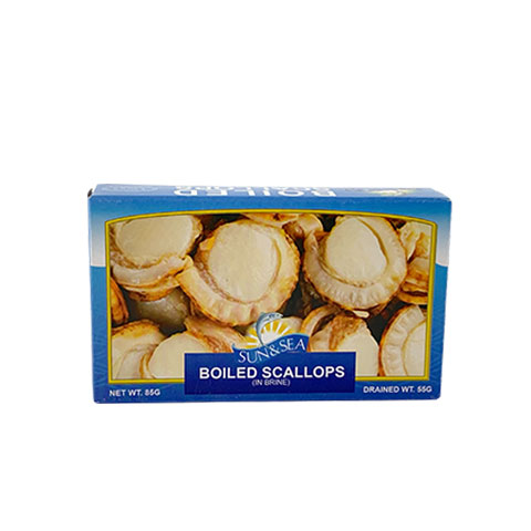 Boiled Scallops in Brine