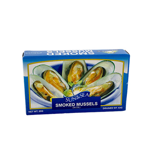 Smoked Mussels in Oil