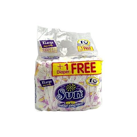 Diaper Tape Extra Large above 12 kg + 1 FREE