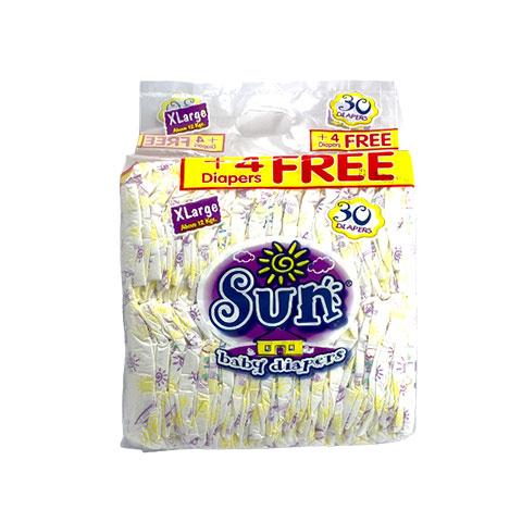 Diaper Tape Extra Large above 12 kg + 4 FREE