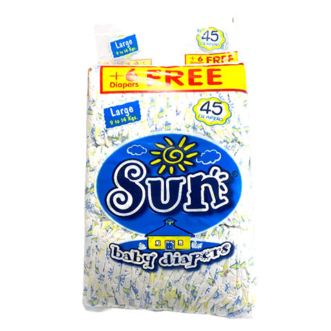 Diaper Tape Large 9-14 kg + 6 FREE