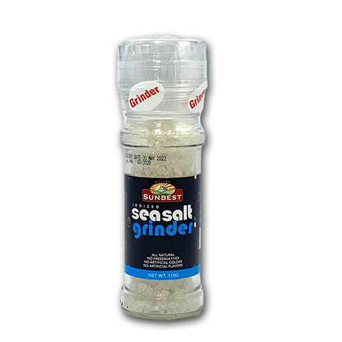 Iodized Sea Salt Grinder