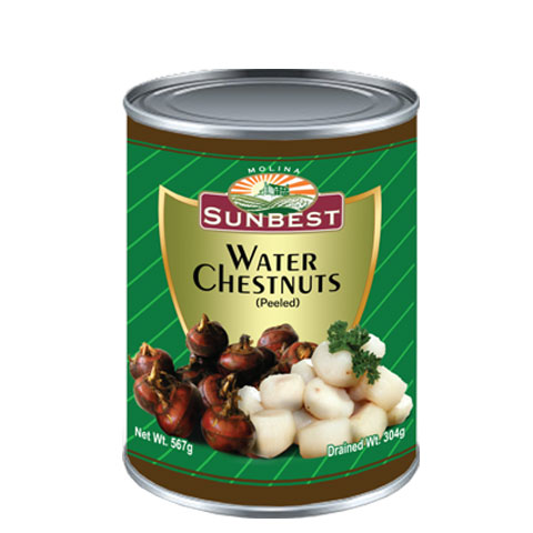 Water Chestnuts Peeled