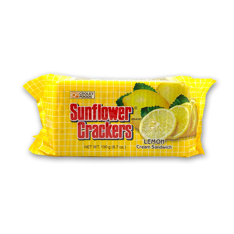 Crackers Cream Sandwich Lemon