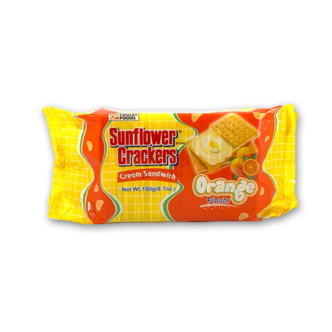 Crackers Cream Sandwich Orange