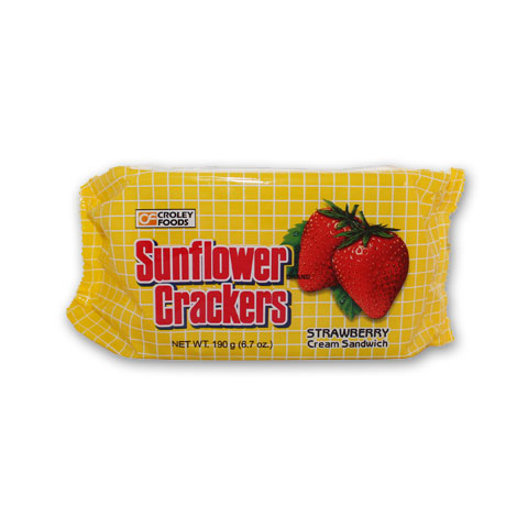 Crackers Cream Sandwich Strawberry