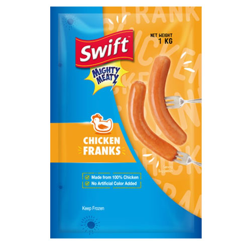 Mighty Meaty Chicken Franks
