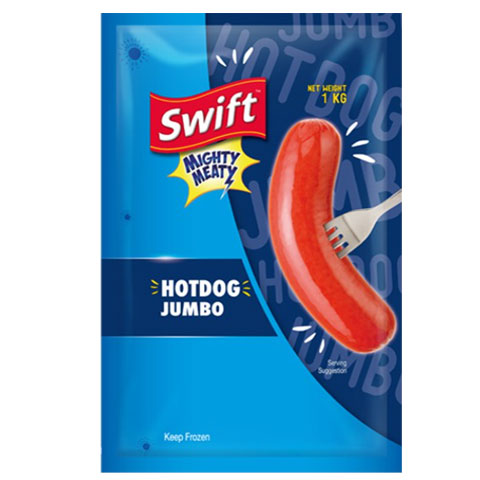 Mighty Meaty Jumbo Hotdog