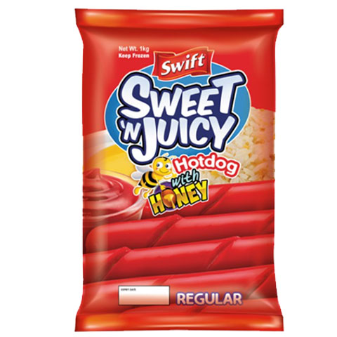 Sweet n Juicy Regular Hotdog with Honey