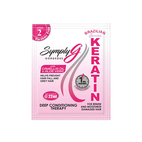 Keratin Conditioner with Camellia Oil & Aloe Vera