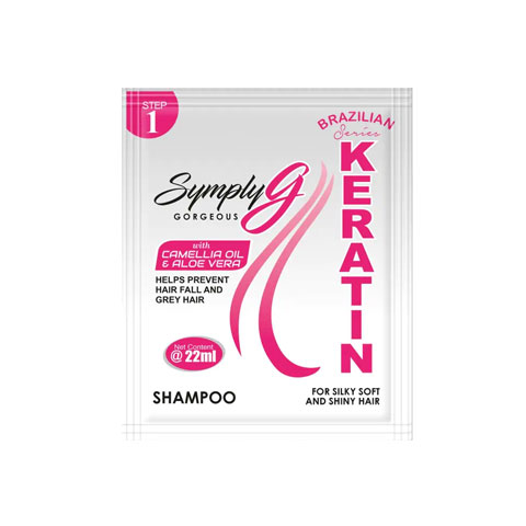 Keratin Shampoo with Camellia Oil & Aloe Vera
