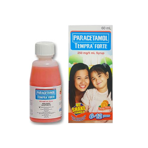 Forte Syrup Orange 250mg'5mL for 6-12 yrs old