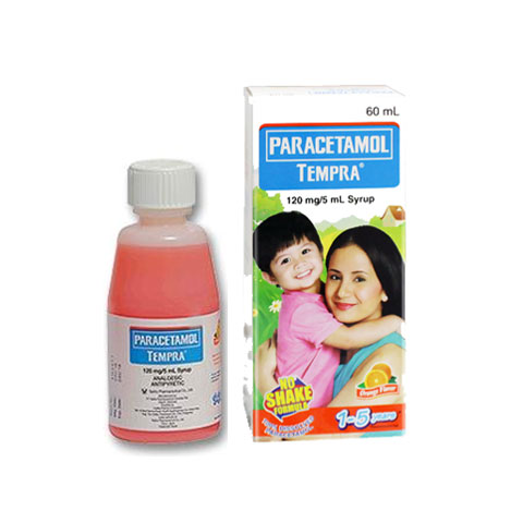 Syrup Orange 120mg'5mL for 1-5 yrs old