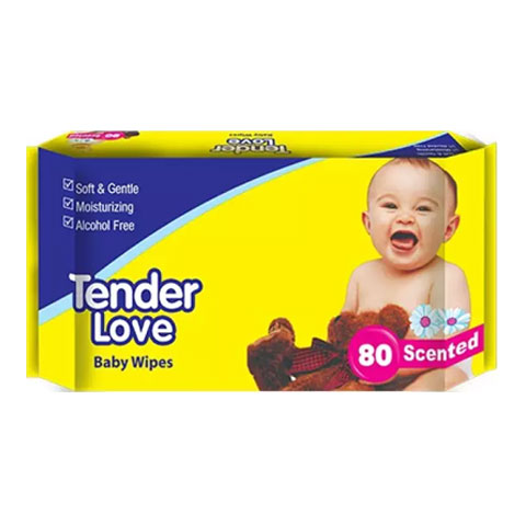 Baby Wipes Scented 80 wipes