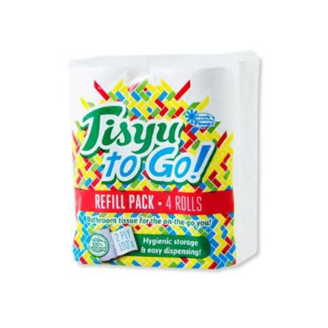Bathroom Tissue To Go Refill Pack 4Rolls