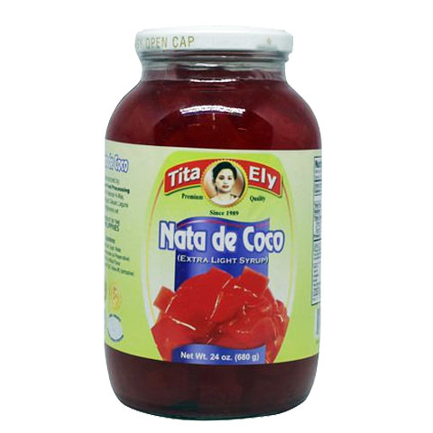 Nata de Coco Extra Light Syrup Red