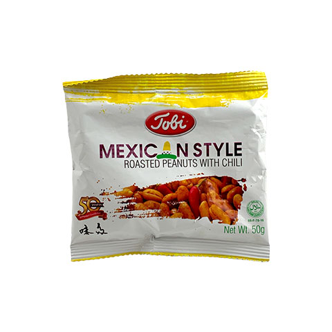 Mexican Style Roasted Peanuts with Chili