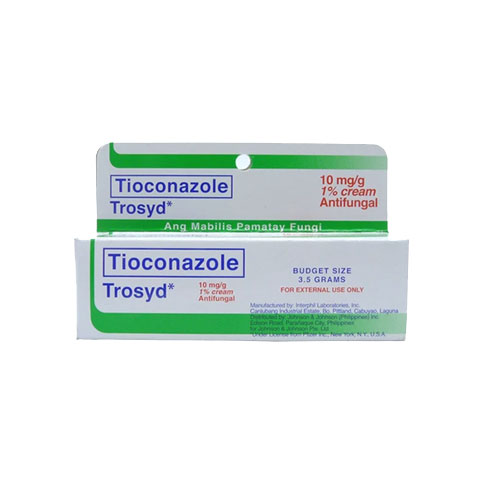 Tioconazole 1% Antifungal Cream 10mg'g
