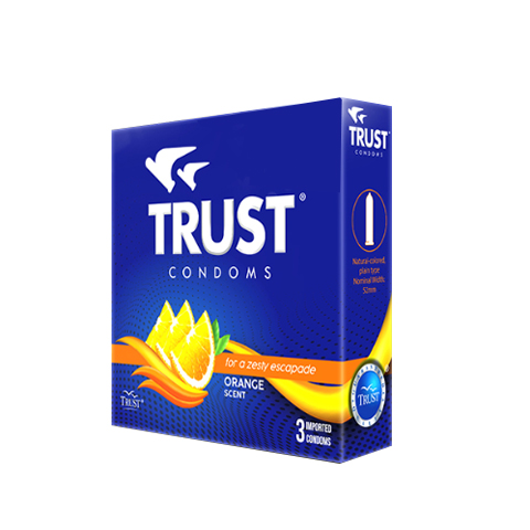 Condom Orange Scent