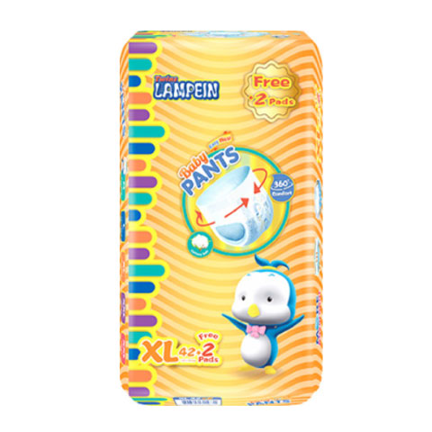 Diaper Pants Extra Large 12-18 kg + 2 FREE