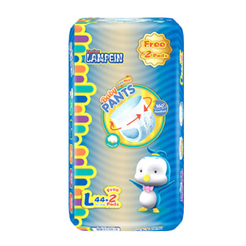 Diaper Pants Large 10-16 kg + 2 FREE