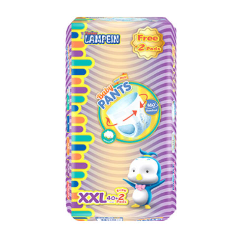 Diaper Pants XXL over 18 kg + 2 FREE