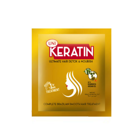 Keratin Hair Detox & Nourish with Bamboo Argan Oil