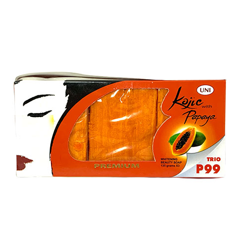 Kojic Whitening Beauty Soap with Papaya