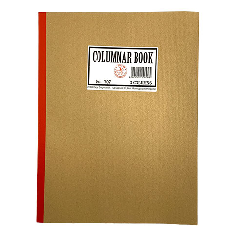 Columnar Book 3 Columns