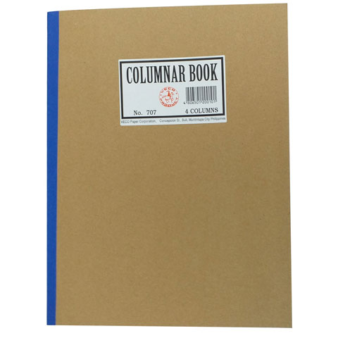Columnar Book 4 Columns