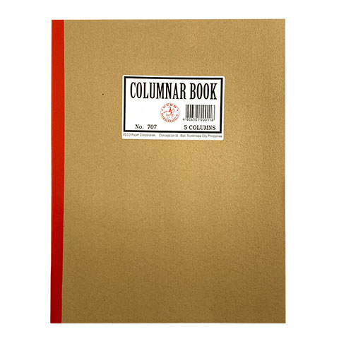 Columnar Book 5 Columns
