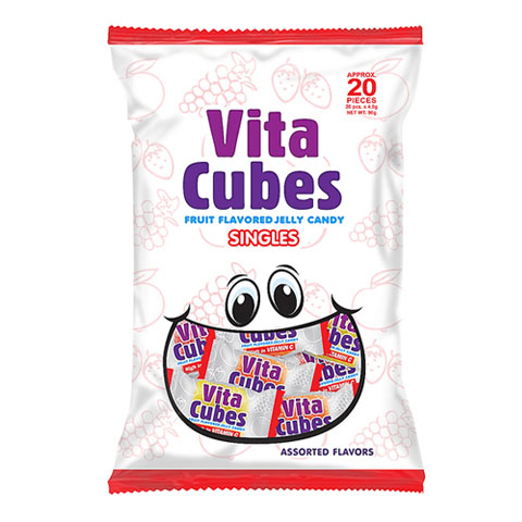 Fruit Flavored Jelly Candy Singles Assorted Flavor