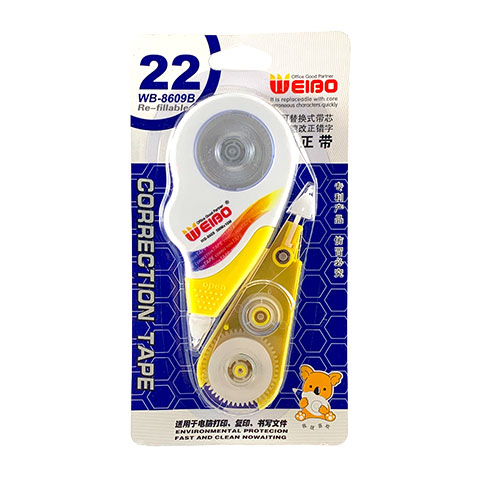 Correction Tape Refillable with 1 Refill 22m x 5mm