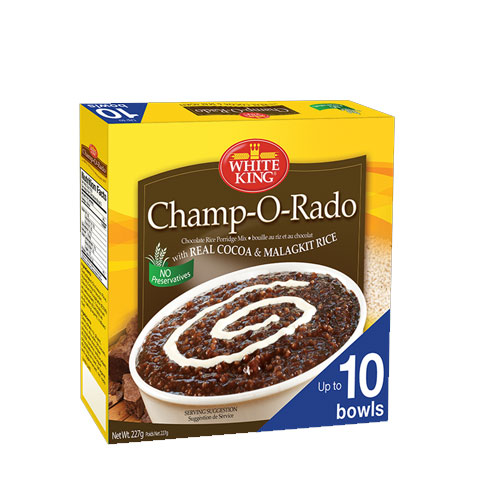 Champ-O-Rado with Real Cocoa & Malagkit Rice