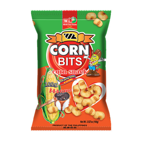 Corn Bits Corn Snack BBQ
